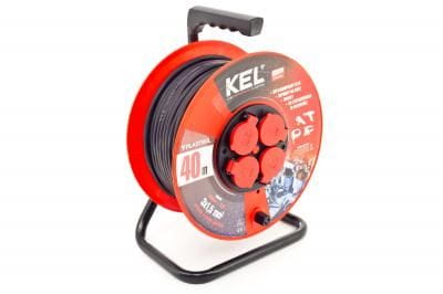 PRZEDŁUŻACZ BĘBNOWY 40M 3x1,5 PLASTROL-25831