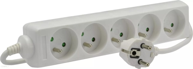 PRZEDŁUŻACZ 5GNIAZD 3,0M-35629