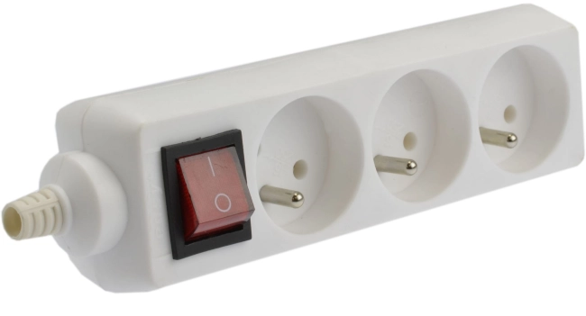 PRZEDŁUŻACZ 3GNIAZD 3M + PODŚWIETLENIE-18945