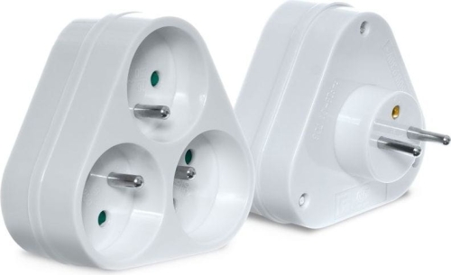 ROZGAŁĘŹNIK 3GNIAZDA Z UZIEMIENIEM R-36P-22056