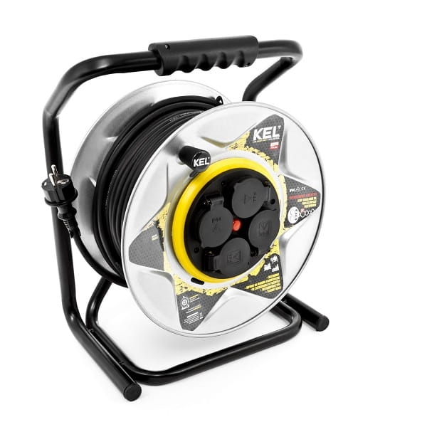 PRZEDŁUŻACZ BĘBNOWY 40M 3x2,5 HEAVY LINE PLASTROL-31024