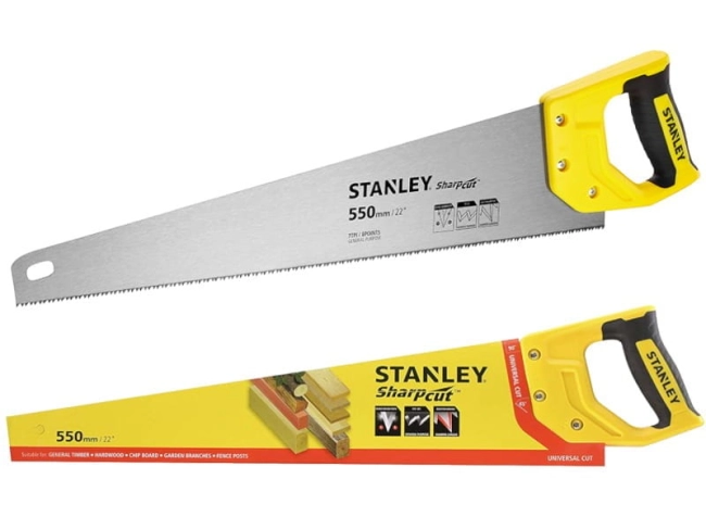 STANLEY PIŁA PŁATNICA SHARPCUT 550MM/22 20368-1-25730