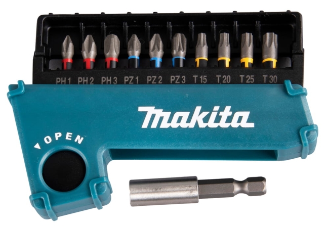 ZESTAW BITÓW KPL.11SZT IMPACT E-03567 MAKITA -44200