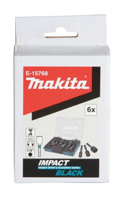 NASADKI UDAROWE KPL.7SZT 1/4" E-15768 MAKITA -44206
