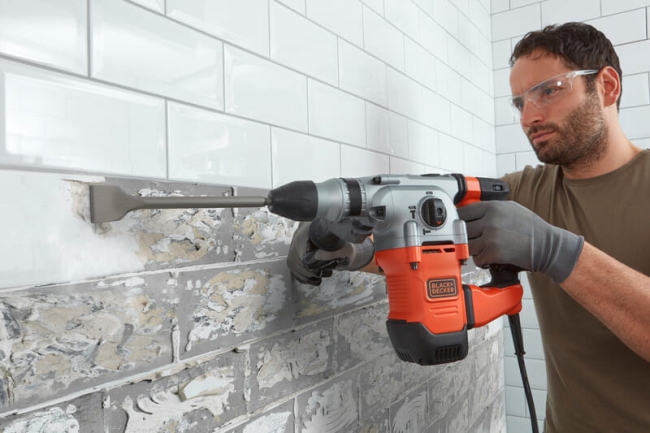 B&D MŁOTOWIERTARKA SDS+ 1250W KUFER -39316