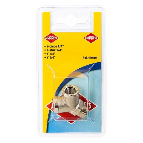 TRÓJNIK Y G 1/2" Z SZYBKOZŁĄCZAMI -18004