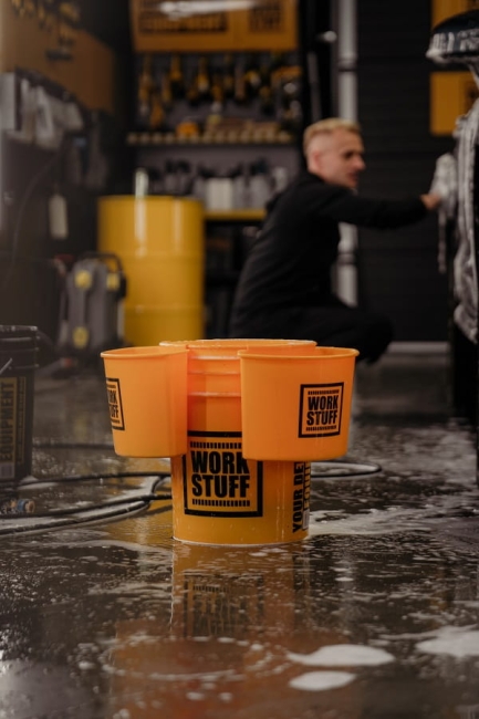WIADRO ŻÓŁTE WORK STUFF WASH-43243