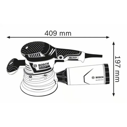 BOSCH SZLIFIERKA MIMOŚRODOWA GEX 40-150 L-BOXX-27084