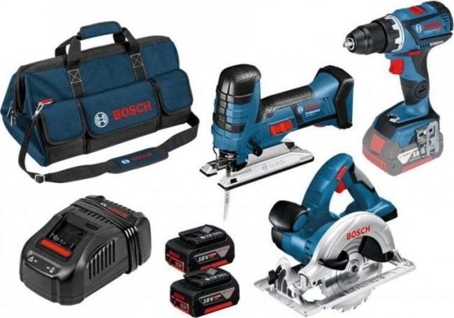 BOSCH ZESTAW COMBO GSR18V+GST18V+GKS+ POZIOMNICE-29393
