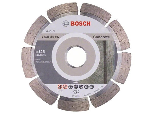TARCZA DIAMENT.SEGMENTOWA 125 BOSCH CONCRETE-30402