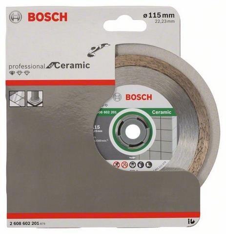TARCZA DIAMENT.PEŁNA 115 BOSCH * STANDARD FOR CER.-2102