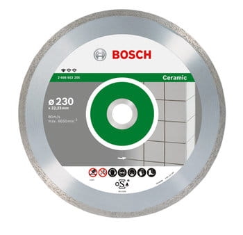 TARCZA DIAMENT.PEŁNA 230 22,2 CERAMIC * BOSCH -16230
