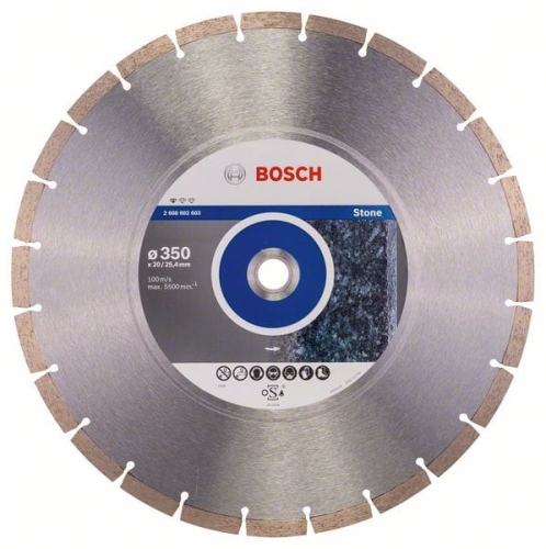 TARCZA DIAMENT.SEGMENTOWA 350 BOSCH STONE*-25722