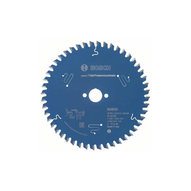PIŁA TARCZOWA 165MM 20X2,6 48ZĘBÓW BOSCH LAMINATE-21752