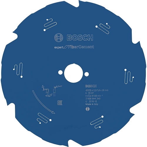PIŁA TARCZOWA 235MM 30X2,2 6Z BOSCH FIBER CEMENT-22077