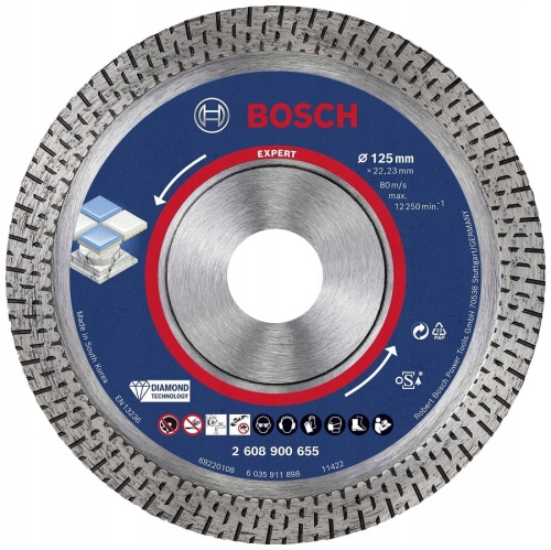 TARCZA DIAMENT.PEŁNA 125 BOSCH EXPERT HARD CERAM.-38826
