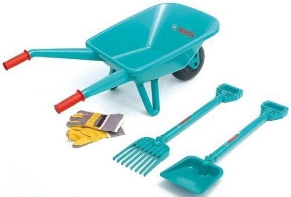ZABAWKA ZESTAW OGRODOWY Z TACZKĄ BOSCH-42972