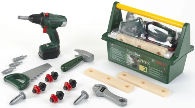 ZABAWKA SKRZYNKA Z WKRĘTARKĄ BOSCH II 8520-38585