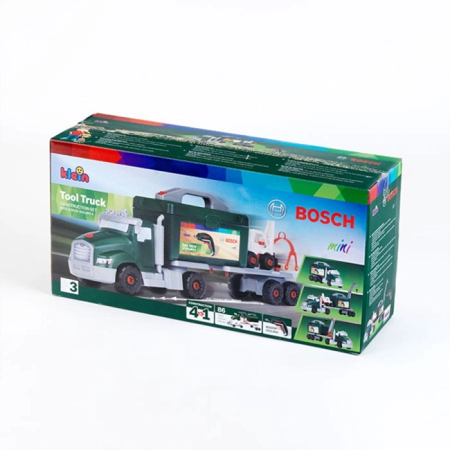 ZABAWKA CIĘŻARÓWKA DO SKRĘCANIA BOSCH 8640-38087