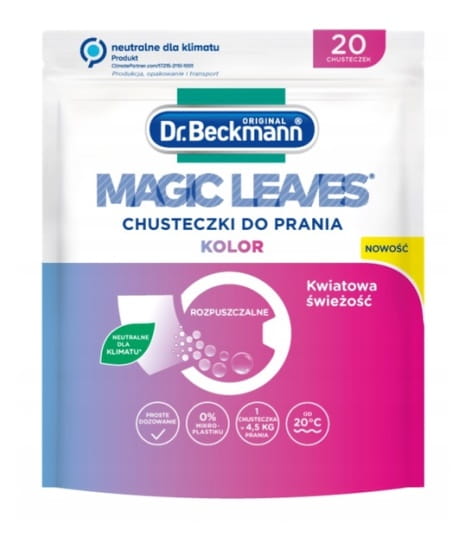 CHUSTECZKI WYŁAPUJĄCE KOLOR OP=20szt DR BECKMANN-40111