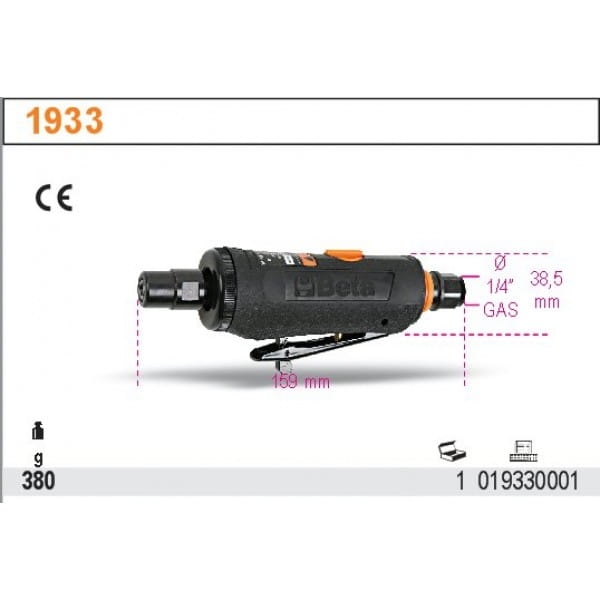 SZLIFIERKA PROSTA PNEUMATYCZNA 1933-22039