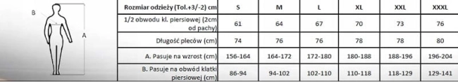 KURTKA ROBOCZA OSTRZEGAWCZA GRA+ODB rozm.M-23756