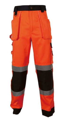 SPODNIE ROBOCZE OSTRZEGAWCZE rozm.XXXL -29674