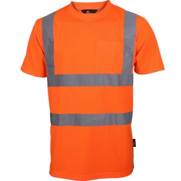 KOSZULKA ROBOCZA T-SHIRT OSTRZEGAWCZA rozm.M-20230
