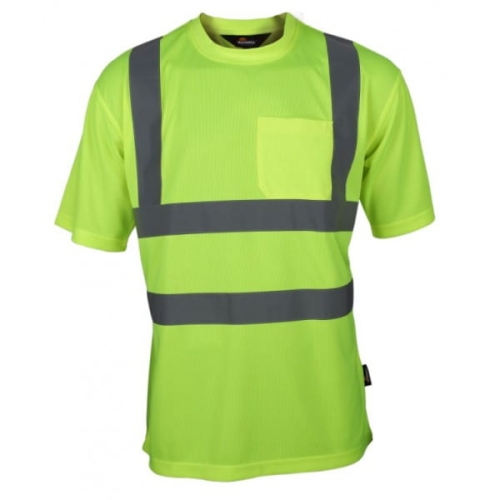 KOSZULKA ROBOCZA T-SHIRT OSTRZEGAWCZA rozm.XL-20217