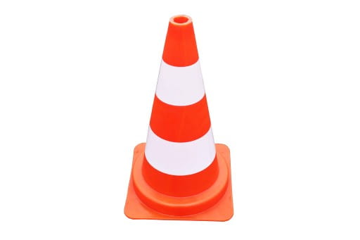 PACHOŁEK OSTRZEGAWCZY FLUO U23-50CM -19544