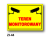ZNAK INFORMACYJNY "TEREN MONITOROWANY"  -24472