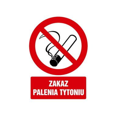 ZNAK BEZPIECZEŃSTWA "ZAKAZ PALENIA" 15x15-15624