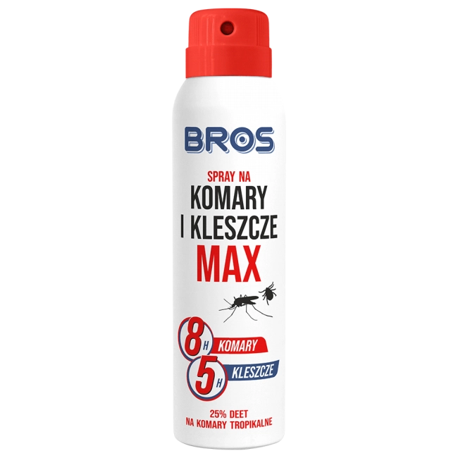 BROS SPRAY KOMARY-KLESZCZE MAX 90ML. -39833