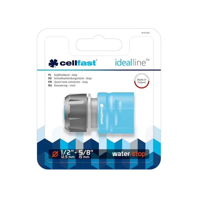 ZŁĄCZE 1/2" STOP IDEAL BLISTER-14350