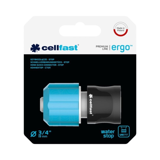 ZŁĄCZE 3/4" STOP ERGO CELLFAST 53-125-32083