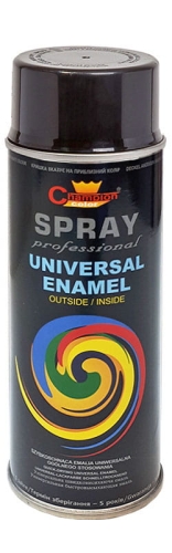 SPRAY RAL 9005 CZARNY POŁYSK CHAMPION-12960