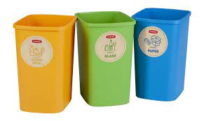 ZESTAW KOSZY DO SEGREGOWANIA 3X10L ECO-29331