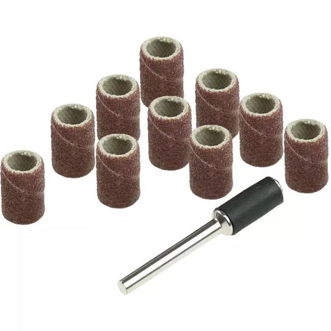 TULEJA ŚCIERNA 6,4MM GR.60, GR.120 DEDRA (11SZT)-33729