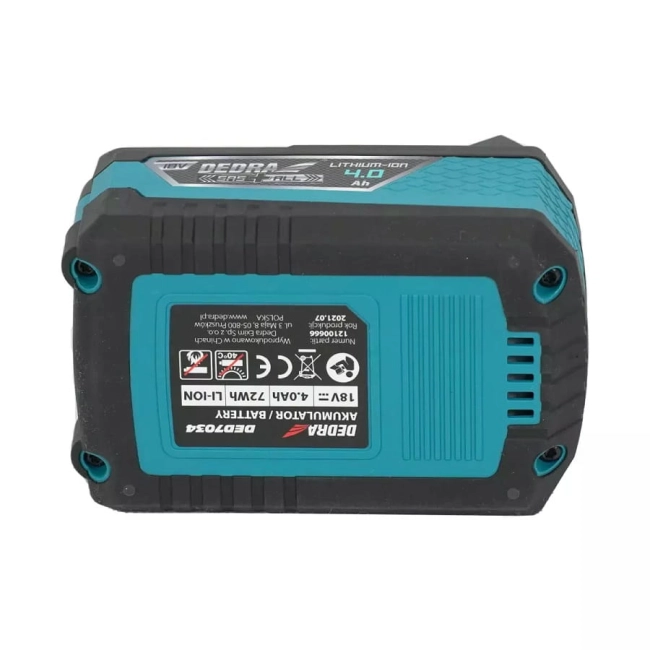 DEDRA AKUMULATOR SAS+ALL 18V 4,0Ah LI-LON-39887