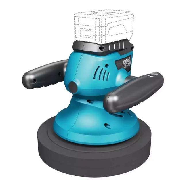 DEDRA POLERKA ROTACYJNA SAS+ALL 18V BEZ AKU-33181