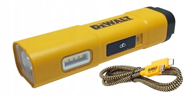 LAMPA AKUMULATOROWA 3,6V USB KIESZONKOWA DEWALT-36796