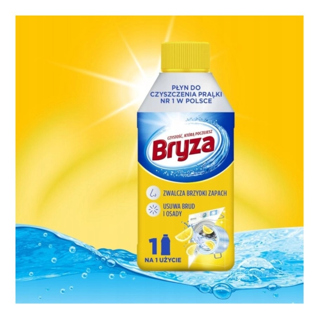 PŁYN DO CZYSZCZENIA PRALKI 250ML BRYZA LEMON-46914