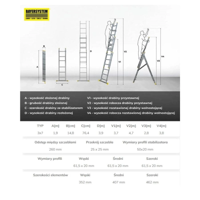 drabina-aluminiowa-3x7-bayersystem-bs-dw-3x7
