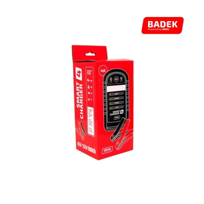Prostownik 6/12V Smart Charger4 4A Automatyczny Ideal