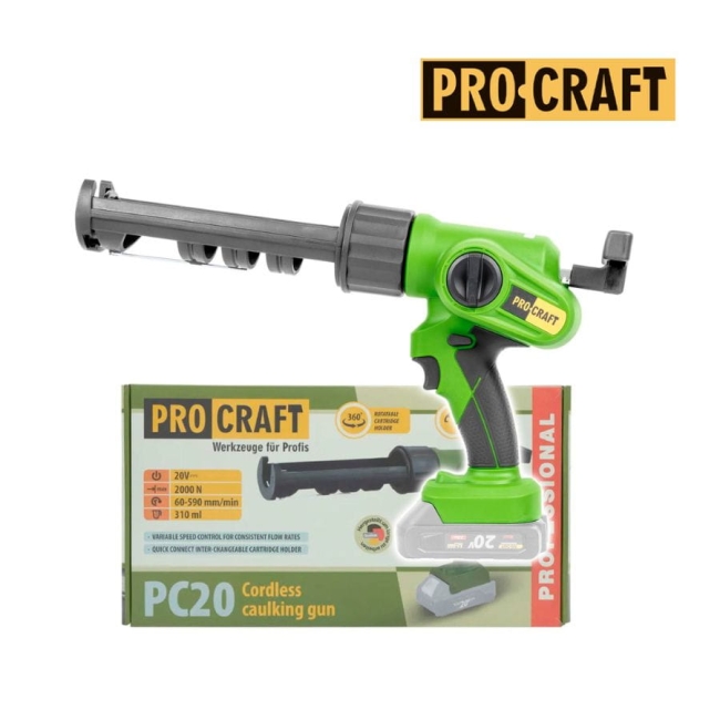 pistolet-do-silikonu-akumulatorowy-procraft-pc20