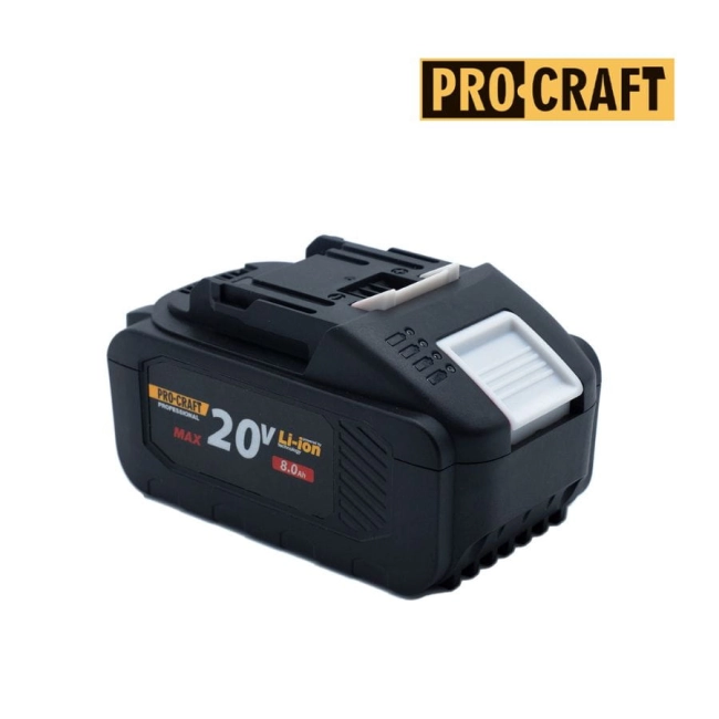 Akumulator-20V-8,0Ah-Procraft-20/8