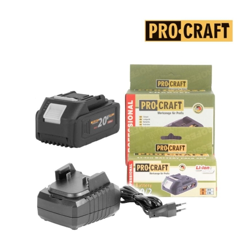 Zestaw-startowy-ladowarka-akumulator-20V-1X4AH-Procraft-2