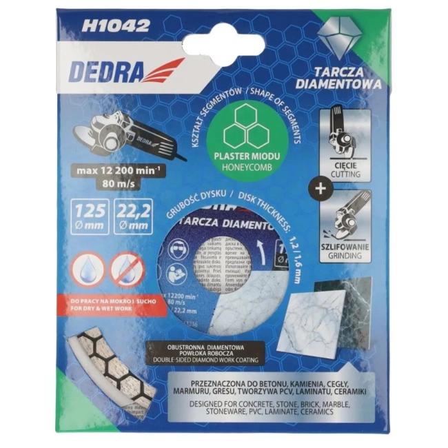 tarcza-diamentowa-plaster-miodu-dedra-H1042