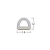 USZCZELKA UD-55 CZARNA 14X12 2X20M, majsteronline